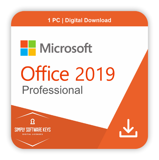 Office 2019 Professional Digital License | 32bit/64bit | Retail