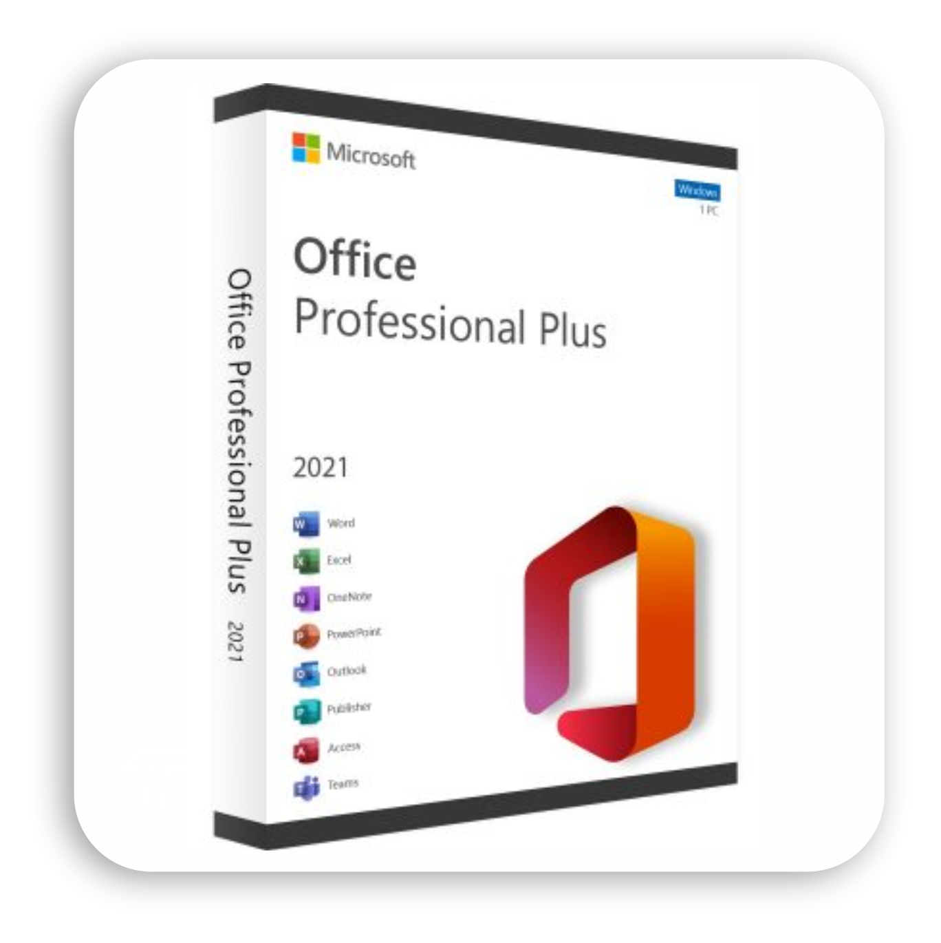 Office 2021 Professional Digital License | 32bit/64bit | Retail