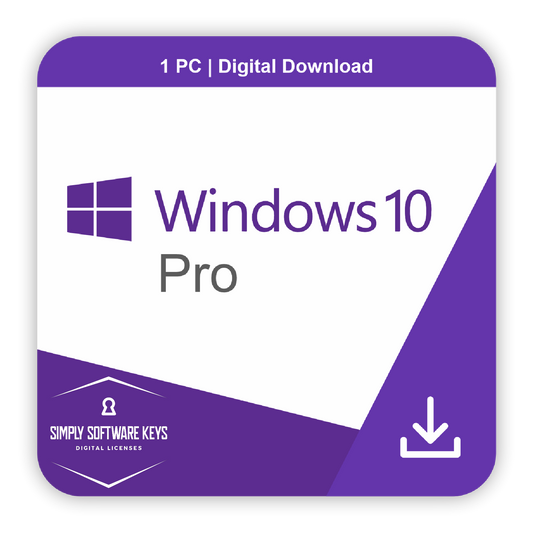 Windows 10 Professional | 32bit/64bit | 1 PC | ESD