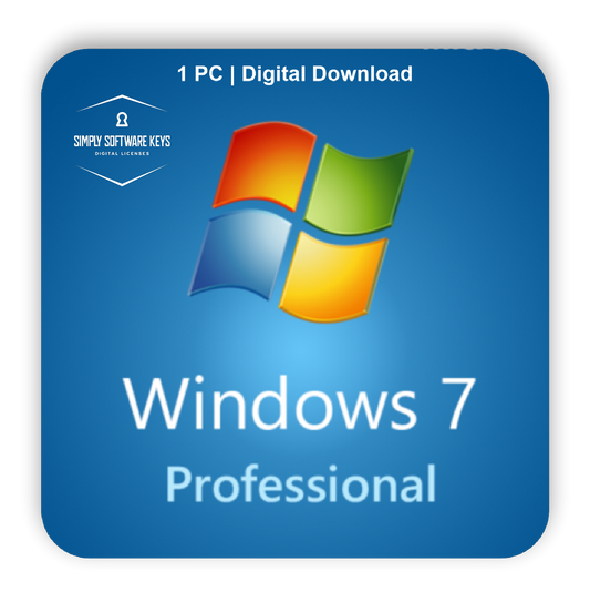 Windows 7 Professional | 32bit/64bit | 1 PC activation key | ESD